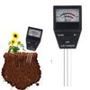 RZ93 Mini Soil Moisture Humidity Hygrometer Measuring PH Meter Soil Moisture Monitor Gardening Plant Farming Light Sunlight Tester