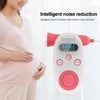 YM-2T9 Digital Fetal Doppler Baby Ultrasound Heartbeat Detector Monitor LED Digital Prenatal Pocket Fetal Doppler Stethoscope