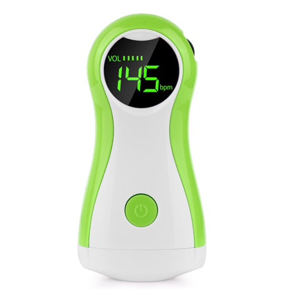YK-90C Mini Fetal Doppler Baby Ultrasound Sound Heartbeat Detector Monitor Prenatal With Earphone  Fetal Doppler Stethoscope(Green