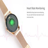 KW10 1.04 inch TFT Color Screen Smart Watch IP68 Waterproof,Metal Watchband,Support Call Reminder /Heart Rate Monitoring/Sedentary reminder/Sleep Monitoring/Predict Menstrual Cycle Intelligently(Silver)