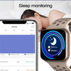 F8 1.3 inch IPS Color Screen Smart Watch IP67 Waterproof,Support Call Reminder /Heart Rate Monitoring/Blood Pressure Monitoring/Sleep Monitoring(White)