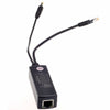 Power Over Ethernet Splitter 48V Input and 12V Output 48V PoE Splitter Adapter, Let 12V DC IP Camera Become POE Camera
