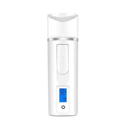 KNY-002   Mini Portable Nano Mist Sprayer USB Facial Body Nebulizer Steamer Moisturizing Skin Care Handy Spray Skin Moisture Test(
