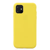 Frosted Solid Color TPU Protective Case for iPhone 11(Yellow)