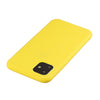 Frosted Solid Color TPU Protective Case for iPhone 11(Yellow)