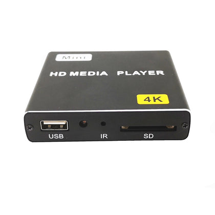 JEDX 4K HD Player Single AD Machine Power on Automatic Loop Play Video PPT Horizontal And Vertical Screen U Disk SD Play UK