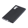 Frosted Solid Color TPU Protective Case for Galaxy Note10(Black)