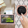 4.3 inch LCD Door Camera Recordable Digital Peephole Video Recording Motion Detect Door Eye Doorbell Video(Silver)