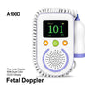 A100D  Digital Fetal Doppler Ultrasound Sound Baby Heartbeat Detector Monitor Rechargeable Prenatal Pocket Fetal Doppler Stethosco