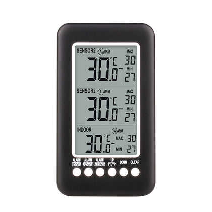 FT3315RF Multifunction Weather Station Wireless Indoor Outdoor Thermometer Hygrometer Digital Alarm Clock Barometer Forecast Meter