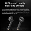 HD-S16 TWS Wireless Bluetooth Earphone 5.0 Touch Control Earbud Hifi Sound Quality Clear Durable(Black)