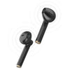 HD-S16 TWS Wireless Bluetooth Earphone 5.0 Touch Control Earbud Hifi Sound Quality Clear Durable(Black)