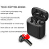 HD-S16 TWS Wireless Bluetooth Earphone 5.0 Touch Control Earbud Hifi Sound Quality Clear Durable(White)