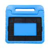 For iPad 10.2 EVA Bumper Protective Case with Handle & Holder (Blue)