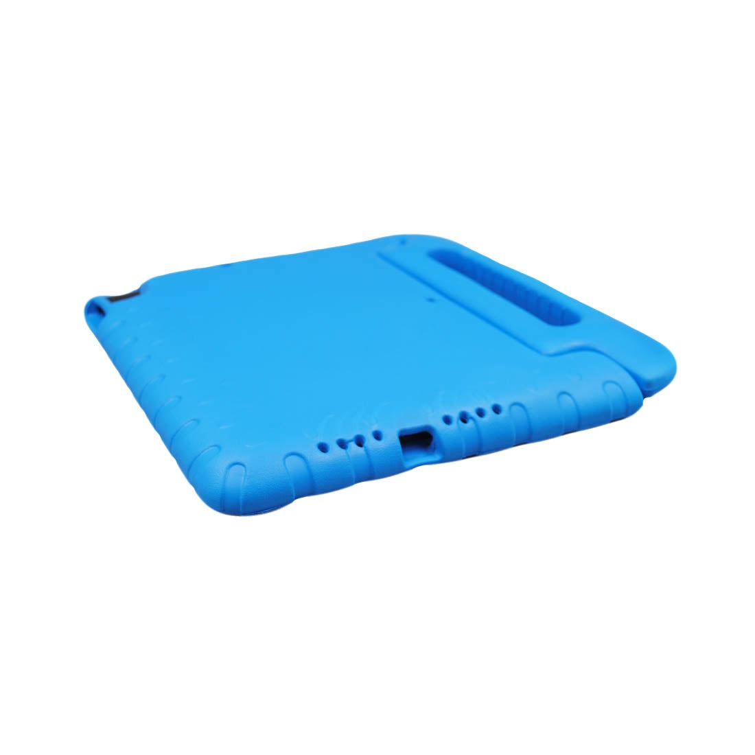 For iPad 10.2 EVA Bumper Protective Case with Handle & Holder (Blue)