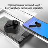 T88 Mini Touch Control Hifi Wireless Bluetooth Earphones TWS Wireless Earbuds with Charger Box(Black)