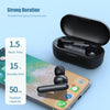 T10 Mini Touch Control Hifi TWS Wireless Bluetooth Earphones With Mic & Charger Box(Blue)