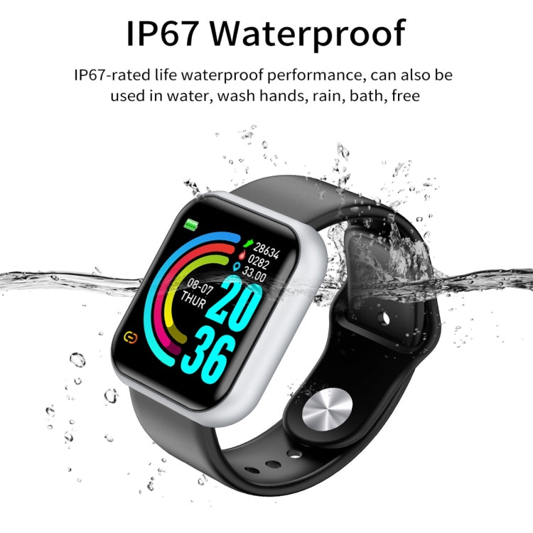 B57S 1.3inch IPS Color Screen Smart Watch IP67 Waterproof,Support Call Reminder /Heart Rate Monitoring/Blood Pressure Monitoring/Sleep Monitoring(Black)