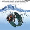 X10 1.3inch IPS Color Screen Smart Watch IP67 Waterproof,Silicone Watchband,Support Call Reminder /Heart Rate Monitoring/Blood Pressure Monitoring/Blood Oxygen Monitoring(Black)
