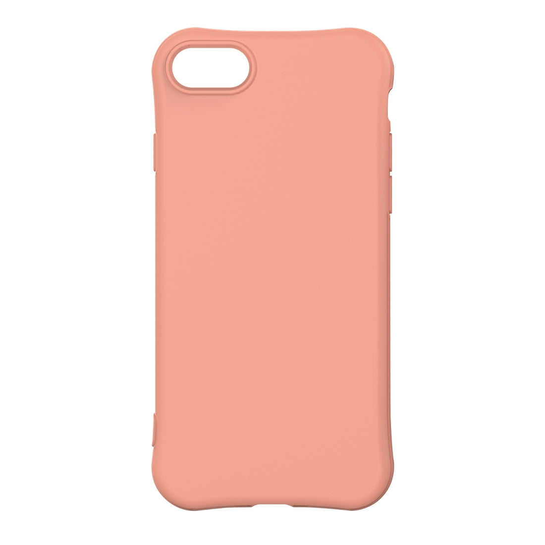 For iPhone 8 / iPhone 7 ENKAY ENK-PC007 Solid Color TPU Slim Case Cover(Pink)