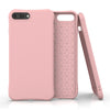 For iPhone 8 Plus / iPhone 7 Plus ENKAY ENK-PC008 Solid Color TPU Slim Case Cover(Pink)