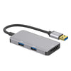 Onten 8107 USB3.0 HUB with CF SD TF Card Reader