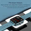 P8 1.4 inch Color Screen Smart Watch IPX7 Waterproof,Support Call Reminder /Heart Rate Monitoring/Sleep Monitoring/Blood Pressure Monitoring/Blood Oxygen Monitoring(Black)