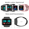 D20 1.3inch IPS Color Screen Smart Watch IP67 Waterproof,Support Call Reminder /Heart Rate Monitoring/Blood Pressure Monitoring/Sedentary Reminder(Pink)