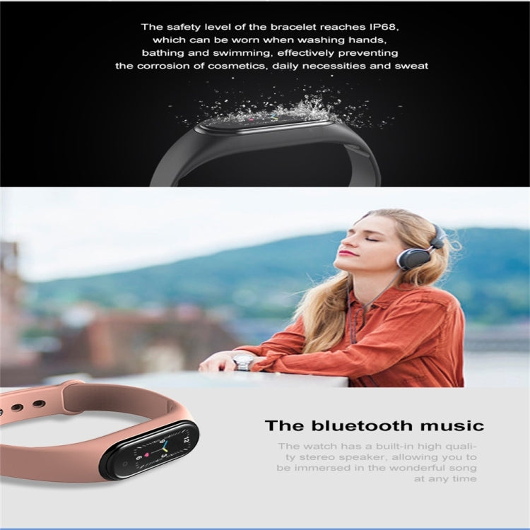 KM5 0.96inch Color Screen Phone Smart Watch IP68 Waterproof,Support Bluetooth Call/Bluetooth Music/Heart Rate Monitoring/Blood Pressure Monitoring(Pink)