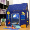 Children Indoor Toy House Yurt Game Tent(Blue Hut)