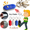 Mini LED Whistle Key Finder Flashing Beeping Remote Lost Keyfinder Locator Keyring for children(red)