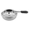 Outdoor Mini Stainless Steel Handle Alcohol Stove Camping Fuel Small Hot Pot Windproof Alcohol Stove, Size:9.5cm