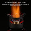 ALOCS CS-B13 Outdoor Portable Windproof Alcohol Burner Set