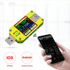 USB 3.0 Color Display Screen Tester Voltage-current Measurement Type-C Meter, Support Android APP, Model:UM34C with Bluetooth
