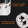 Outdoor Picnic Stove Stainless Steel Portable Mini Alcohol Stove With Cover