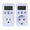 Digital Power Meter Socket Plug Energy Meter Current Voltage Watt Electricity Cost Measuring Monitor Power Analyzer, Plug Type:AU Plug
