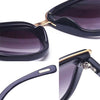 Fashion Cat Eye  Vintage Gradient Glasses UV400 Sunglasses for Ladies(Brown)