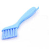 Multi-function Kitchen Groove Crevice Cleaning Brush Foldable Plastic Brush Kitchen Cleaning Tool Random Color(Random Color)