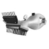 2 PCS Outdoor Stainless Steel Grill Cleaner Brush BBQ Accessories Cooking Tools, Size: 10.5x9x36.5cm
