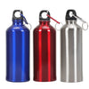 Aluminum Outdoor Sports Water Bottle Portable Mountaineering Bottle Riding Water Bottle, Capacity:400ml(Blue)