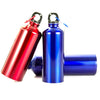 Aluminum Outdoor Sports Water Bottle Portable Mountaineering Bottle Riding Water Bottle, Capacity:750ml(Red)