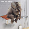 Folding Solid Wood Wall Mounted Relaxation Shower Chair(F Fype)