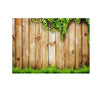 2.1m x 1.5m Flower Vine Vintage Wooden Board for Children Photographing Photography Background Cloth