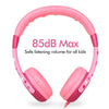 EasySMX Kids Headphones KM-666 Headset Headphones with 80-85dB Child Safe Volume Headset for Xiaomi /iPhone /iPad Smartphone(KM-666 Yellow)
