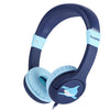 EasySMX Kids Headphones KM-666 Headset Headphones with 80-85dB Child Safe Volume Headset for Xiaomi /iPhone /iPad Smartphone(Shark Blue)