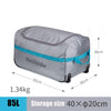 Naturehike NH18X027-M Foldable Storage Bag Waterproof Outdoor Travel Luggage Tent Camping Equipment Large Portable Sundries Bag, Size:M(Grey)