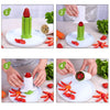 Vegetable Cucumber Divider Carrot Slicer Splitter Gadget Cutting Tool