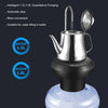 Convenient Bucket Water Press Tap Electric Water Dispenser  USB Rechargeable Water Pump(Black)