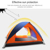 Double Double-decker Outdoor Leisure Travel Double-door Camping Tent