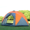 Large Double-layer 3 Open Door 6 Corner Can Live 10 People Manual Outdoor Camping Tent